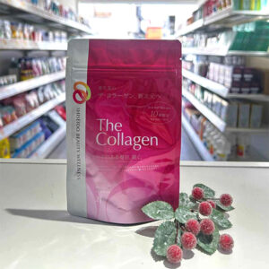 The Collagen Shiseido bổ sung collagen, vitamin b, c tác dụng chống lão hóa, đẹp da, tái tạo da, tóc và móng tay