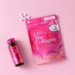The Collagen Shiseido bổ sung collagen, vitamin b, c tác dụng chống lão hóa, đẹp da, tái tạo da, tóc và móng tay