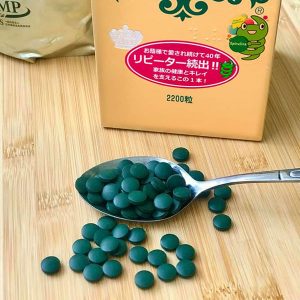 Viên uống tảo xoắn Nhật Bản chiết xuất từ tảo Spirulina quý hiếm