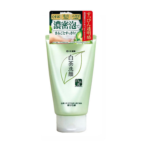 Sữa Rửa Mặt Trà Xanh Matcha Rohto Shirochasou (120g)