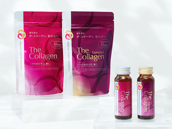 Các dòng sản phẩm bổ sung tinh chất collagen của Shiseido