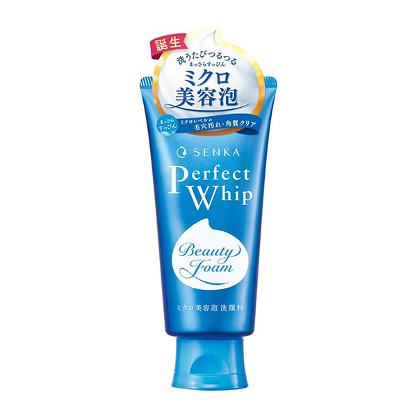 Sữa Rửa Mặt Shiseido Senka Perfect Whip 120g màu xanh