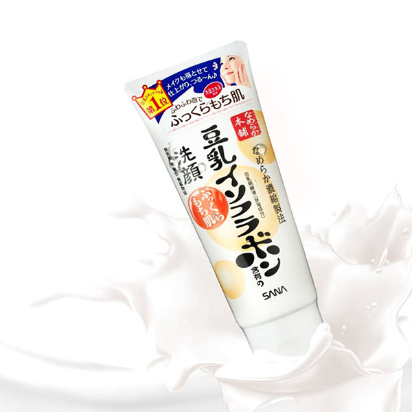 Sữa rửa mặt Sana chiết xuất đậu nành giúp làm sạch da từ sâu bên trong lỗ chân lông