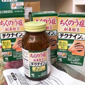 Viên uống hỗ trợ điều trị viêm xoang Kobayashi Chikunain gồm 9 thảo dược thiên nhiên