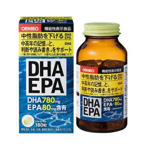 Viên Uống Bổ Não DHA EPA Orihiro 180 Viên