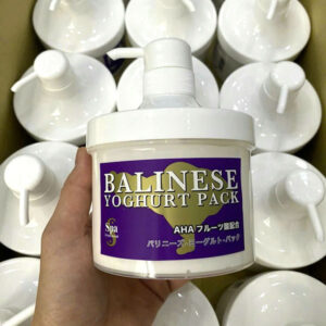 Ủ trắng sữa chua Balinese chứa nhiều thành phần dưỡng chất giúp làm trắng da