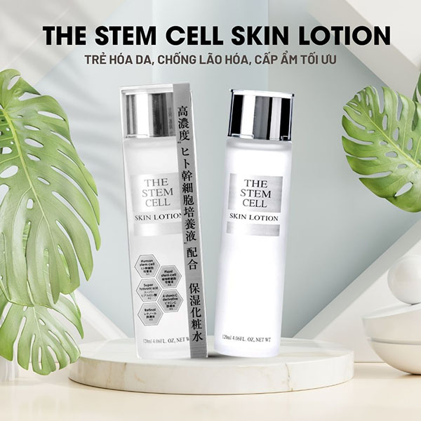 Nước Hoa Hồng Tế Bào Gốc The Stem Cell Skin Lotion 120ml - Japonstore - Sản  phẩm Nhật Bản hàng đầu Việt Nam