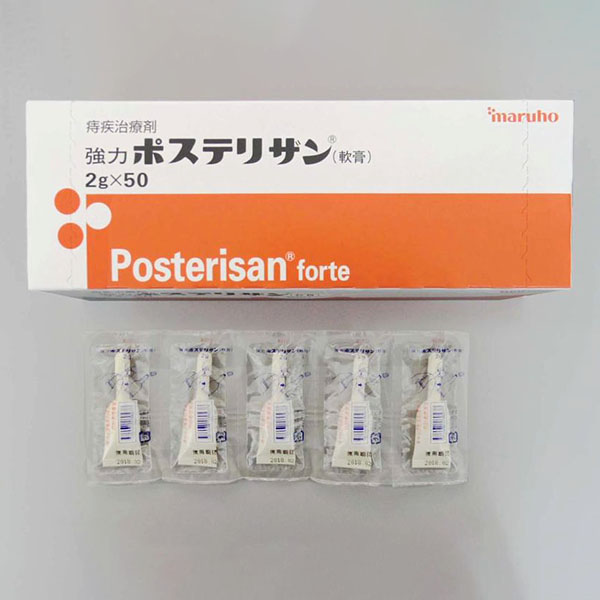 Kem Bôi Trĩ Posterisan Forte (Hộp 50 Ống x 2g)