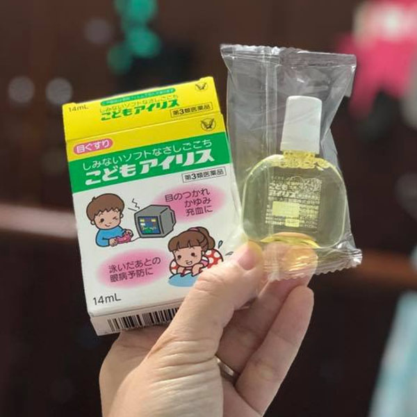 Nước nhỏ mắt Taisho mang đến công thức nước nhỏ mắt dịu nhẹ cho trẻ