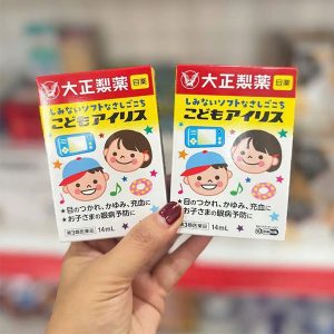 Nước nhỏ mắt Taisho mang đến công thức nước nhỏ mắt dịu nhẹ cho trẻ